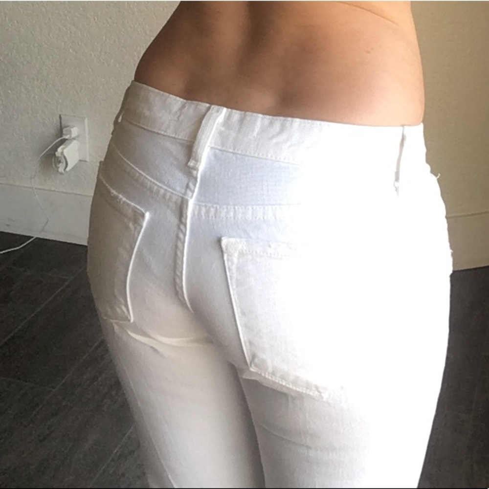 J Brand Aidan White Destroyed Jeans 23 women’s